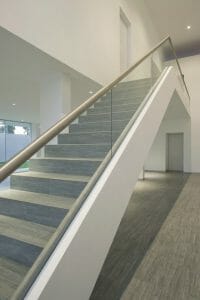 metalwood wood effect stairs tile