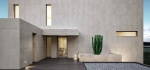 Evolution cement effect tile showroom