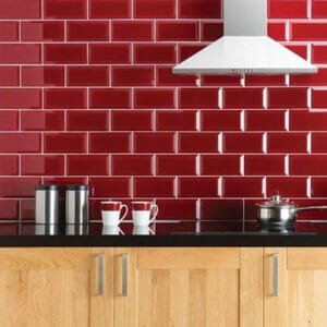 Bevel kitchen wall tiles